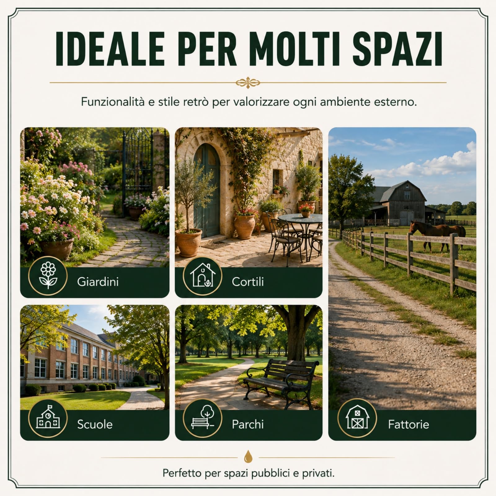 Fontanella da giardino in ghisa con rubinetto, colonna d'acqua retrò 73 cm | Rivestimento resistente alle intemperie, griglia removibile, ingresso inferiore, montaggio a pavimento, tubo non incluso