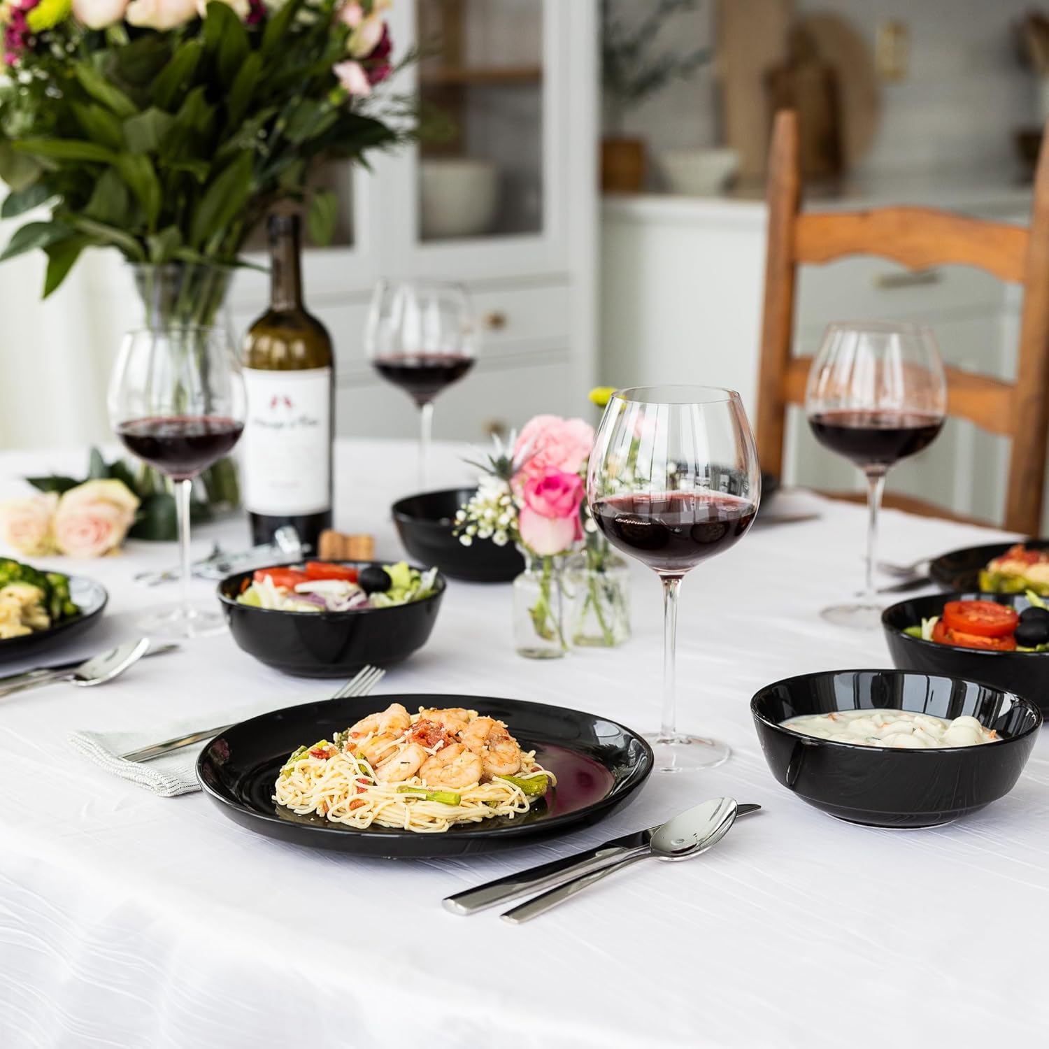 Grow Forward Juego de platos y cuencos de porcelana para Juego