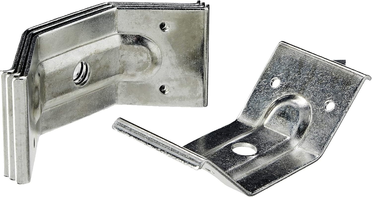 Merriway BH06089 (4 Pcs) Table Leg Corner Brace Bracket 71 x 50mm