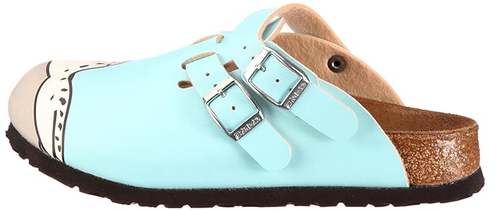 Amazon.com | Birki's Unisex-Child Kay Gray Seal Light Blue