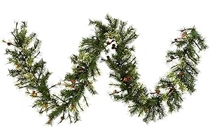 Vickerman 9' Long Mixed Country Pine Unlit Christmas Garland