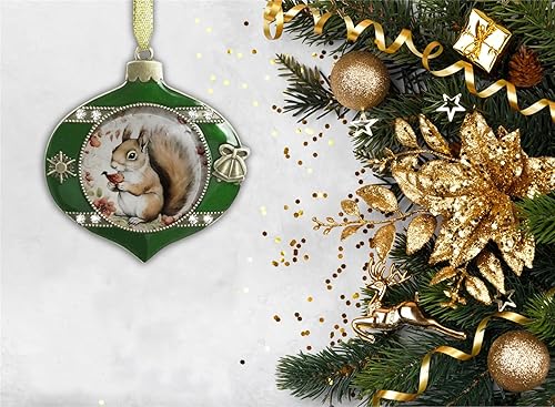 Vista 12 de Adorno para árbol de Navidad, mariposa, atrapasueños, floral, cristal, adorno de Navidad, vacaciones, adorno colgante para árbol de Navidad