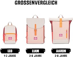 Johnny Urban - Rugzak Junior Aaron - Roze Multi