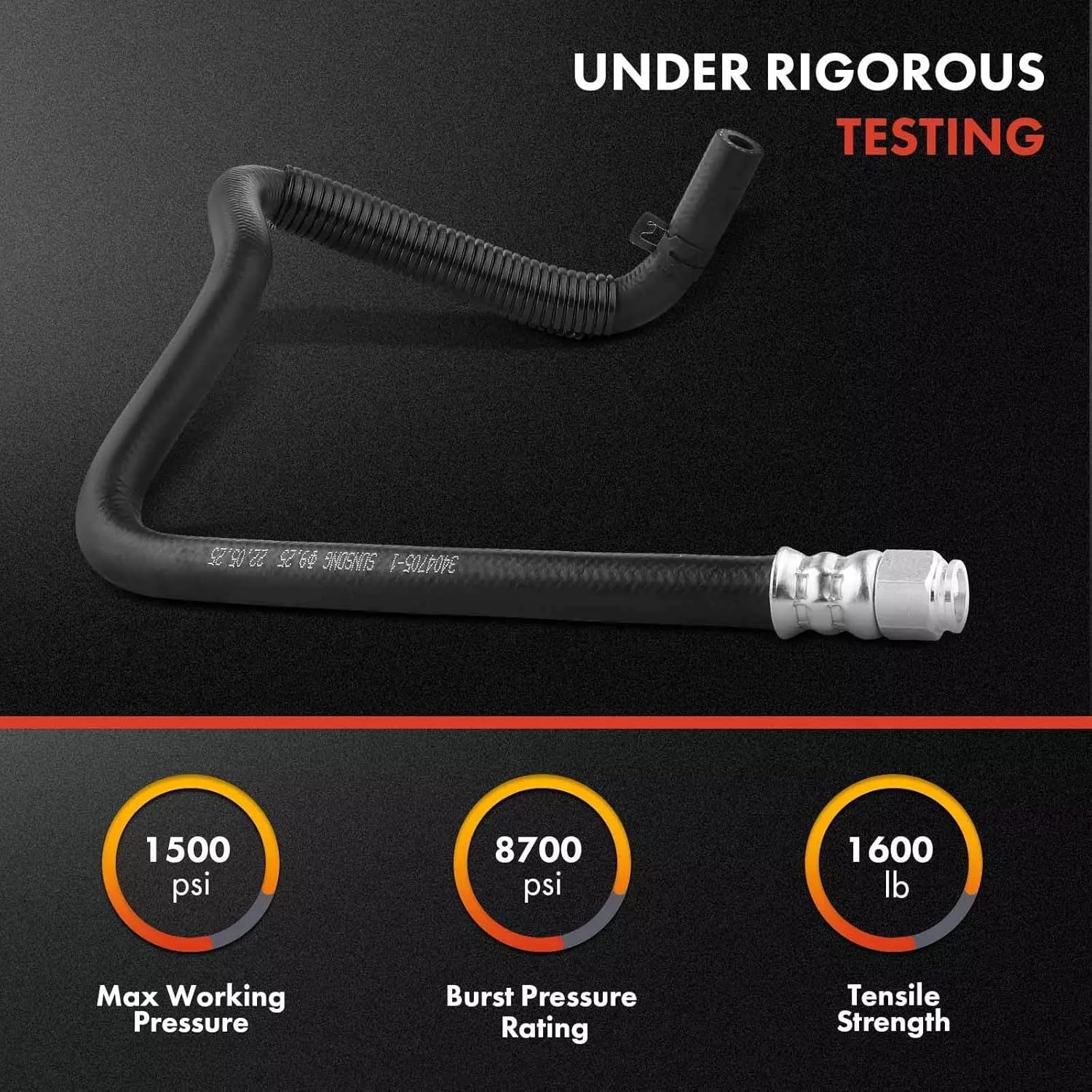 A-Premium Power Steering Return Hose Line Assembly Compatible with Dodge Durango & Jeep Grand Cherokee, 2012 2013 2014 2015, 3.6L 5.7L, Cooler Tube To Reservoir