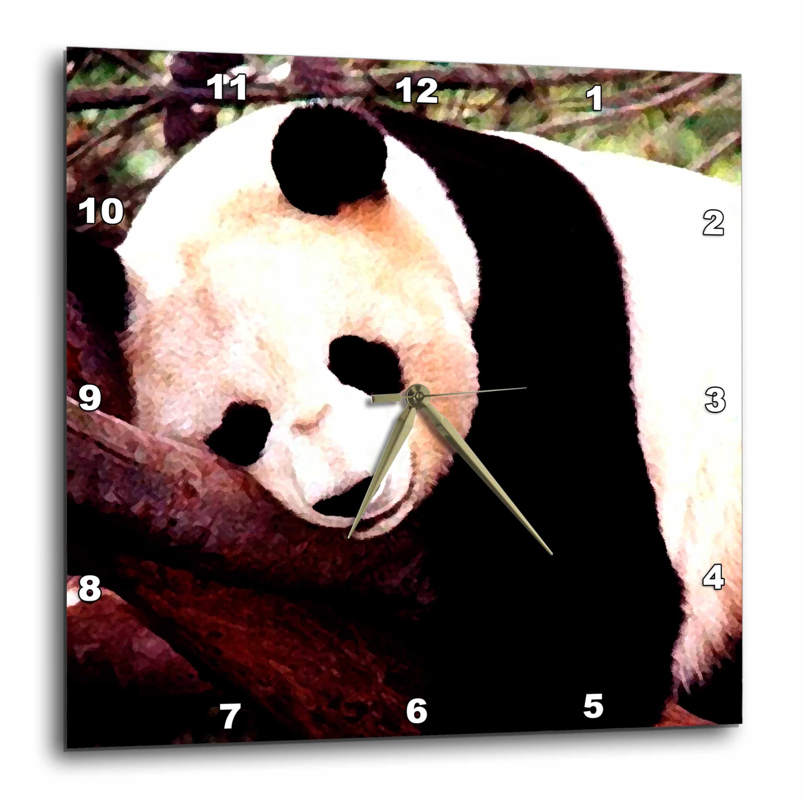 Horloge murale panda idée cadeau originale anniversaire et fête