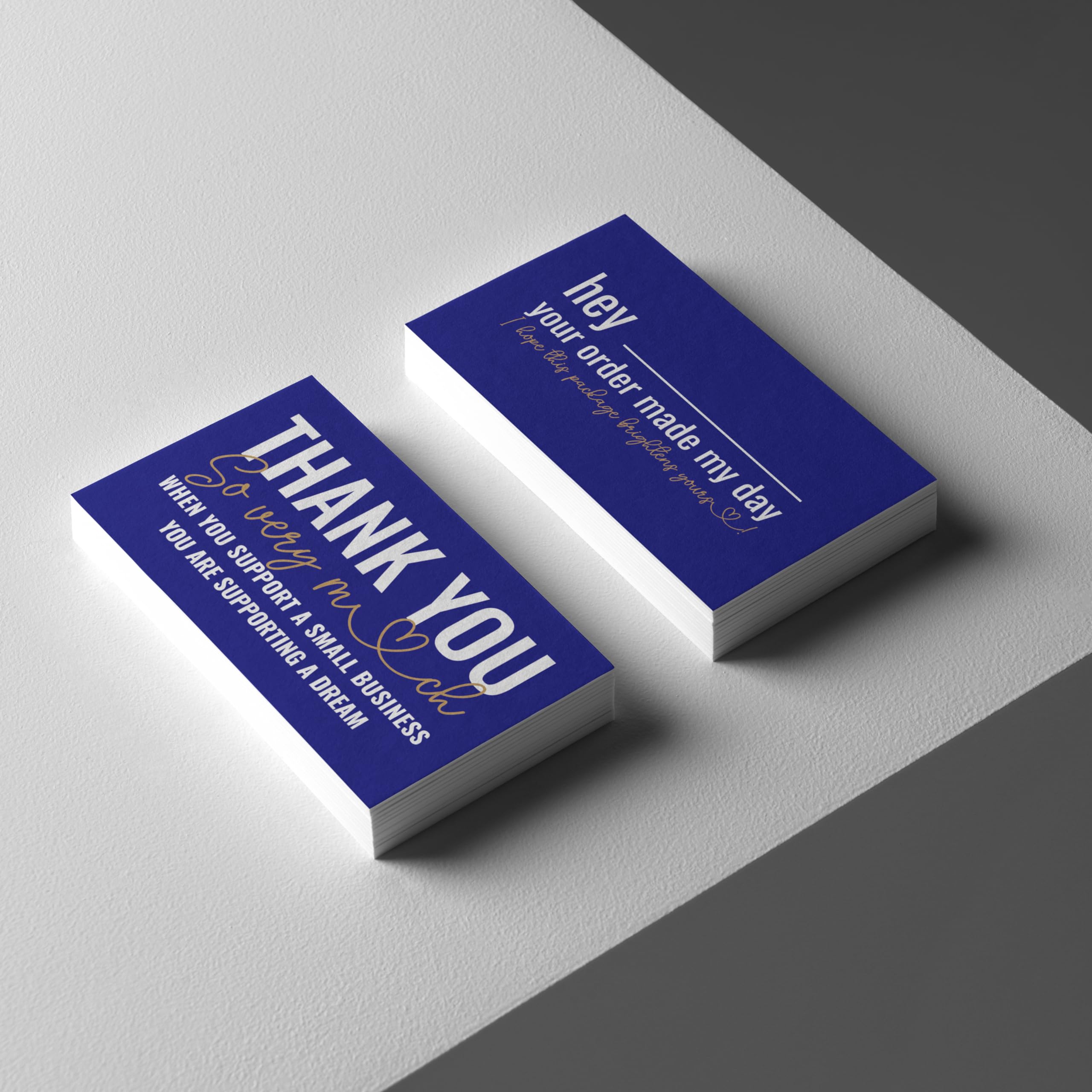 Customer Appreciation Cards Small Business Thank You Cards - Pink ...