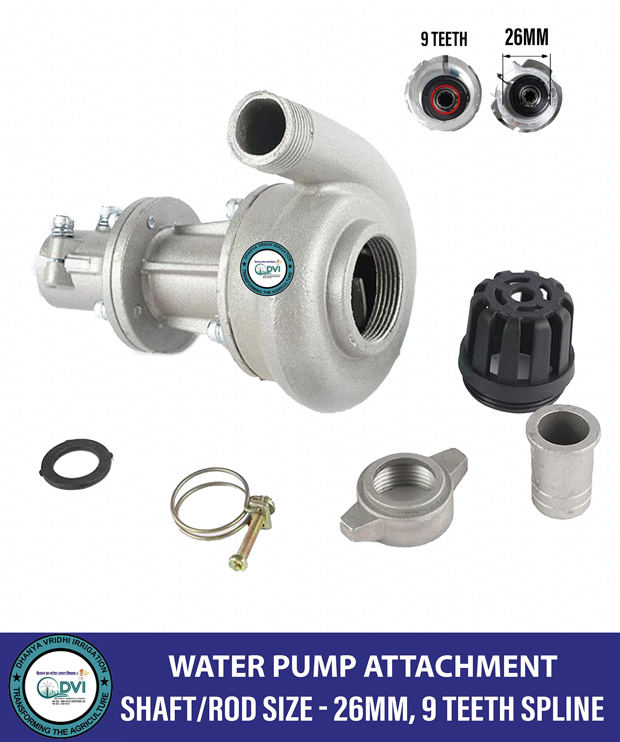 DVI Water Pump Attachment - Brush Cutter & Grass Cutter -3 DVI Water Pump Attachment - Brush Cutter & Grass Cutter -3