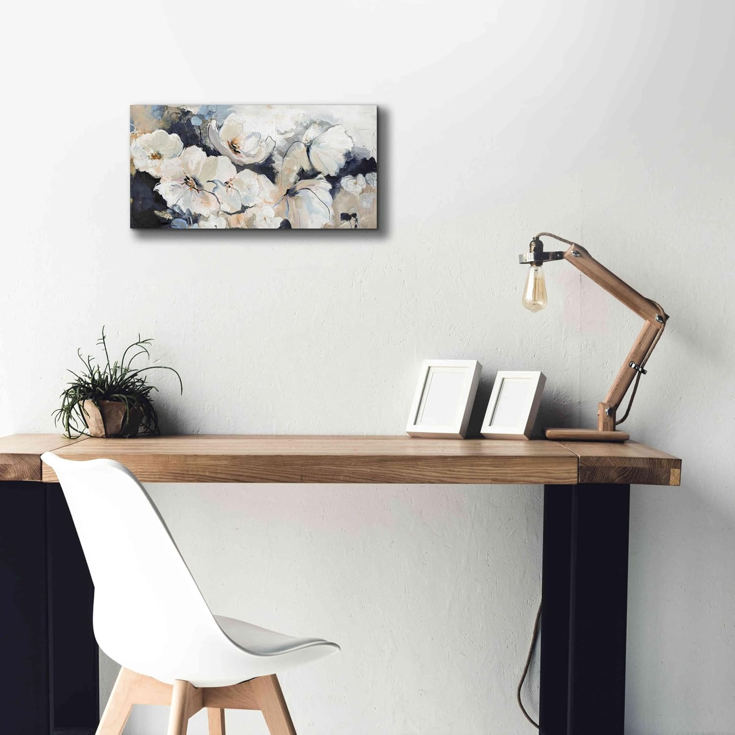 Epic Graffiti 'Flower Varity 2' by Design Fabrikken, Giclee Canvas Wall Art, 24"x12"