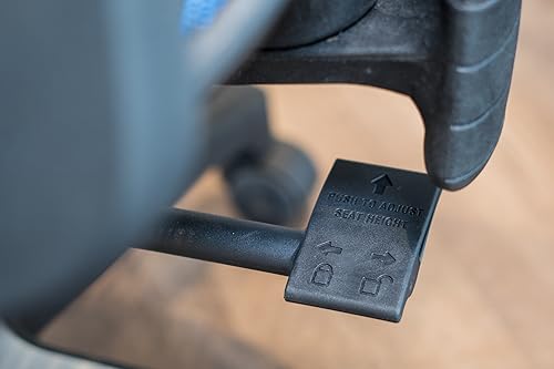 Miniatura 2 de Ergomax Office MSH112BL - Escritorio ergonómico ajustable para oficina en casa, de malla, soporte lumbar y alivio de espalda, silla transpirable,