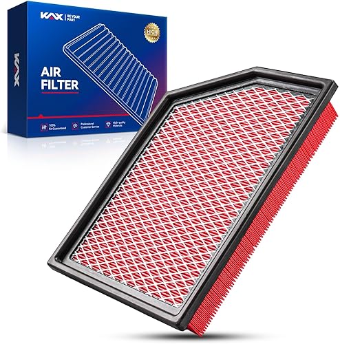 Miniatura 23 de KAX Filtro de aire de motor premium, GAF001 (CA10755) Reemplazo para Camry, Highlander, Sienna, Avalon, ES350, NX200T, NX300, RX350, RX350L