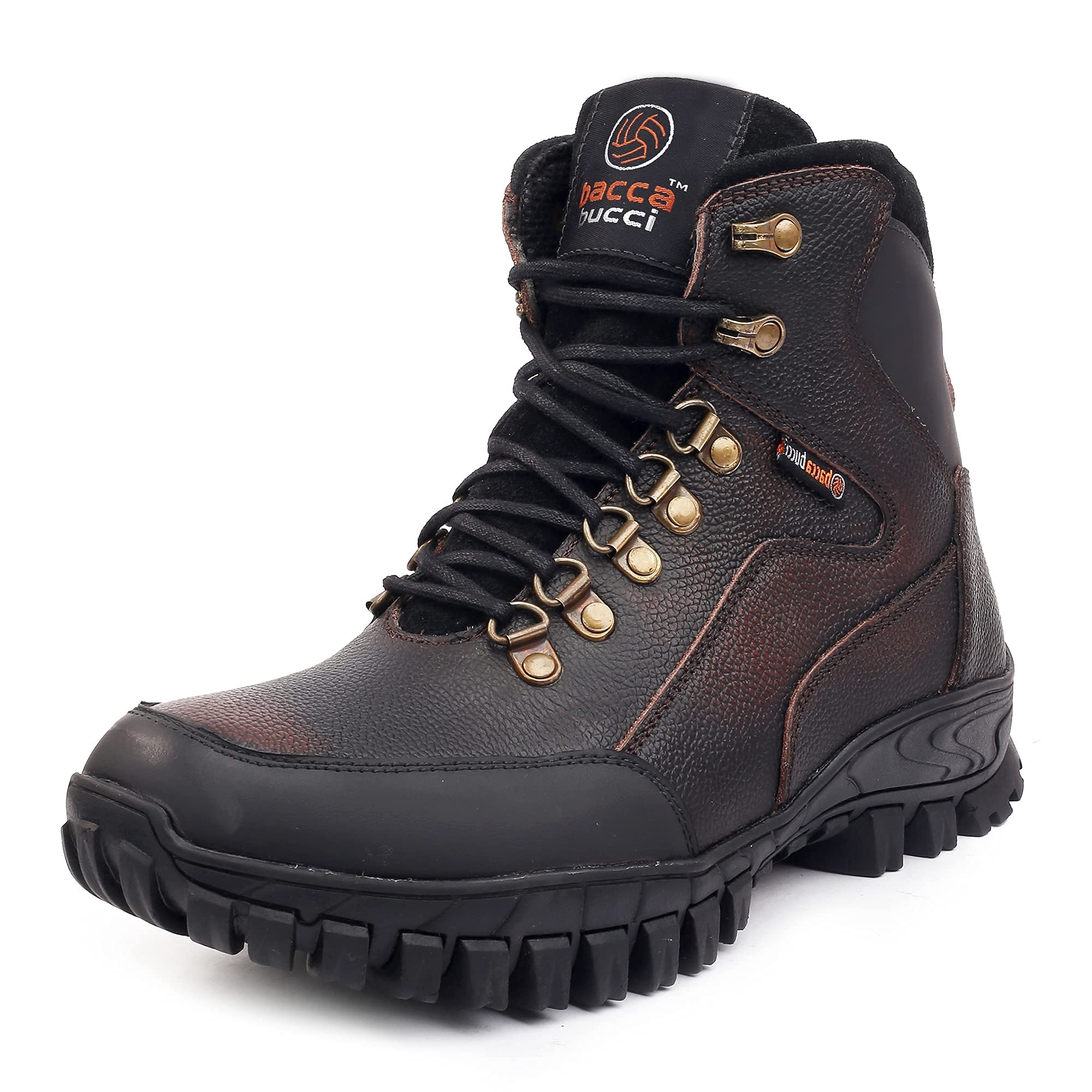 bacca bucci Men's Ridge Casual Boot for All Day wear, Biking & Fashion -Genuine Leather, Water Resistant & Hand Crafted-picture-26