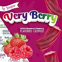 Vista 3 de Wiley Wallaby Dulces de regaliz gourmet de 5.5 onzas de sabor australiano suave y masticable, sin gluten, sabor australiano (5.5 onzas