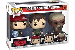 POP! TV: Stranger Things - Robin, Steve & Vecna Exclusive 3-Pack Vinyl Figures