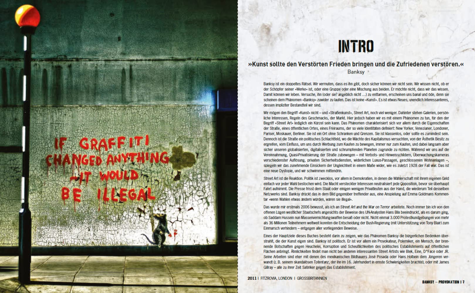 BANKSY PROVOKATION Street Art als politisches Statement: Überblick über Banksys Werke & Entwicklung als Künstler | Analysen berühmter Graffitis wie ... Alle Werke in einem Buch (Midas Collection)