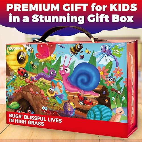 Miniatura 10 de QUOKKA Rompecabezas gigantes de suelo para niños de 4 a 6 años, 2 x 3 pies, rompecabezas de 48 piezas para niños pequeños de 3 a 5 años,