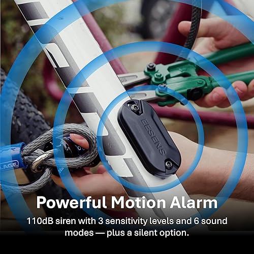 Miniatura 2 de Alarma Guardian alarma de movimiento de 110 dB con alerta inalámbrica de 800 pies, localizador de artículos, impermeable y a prueba de