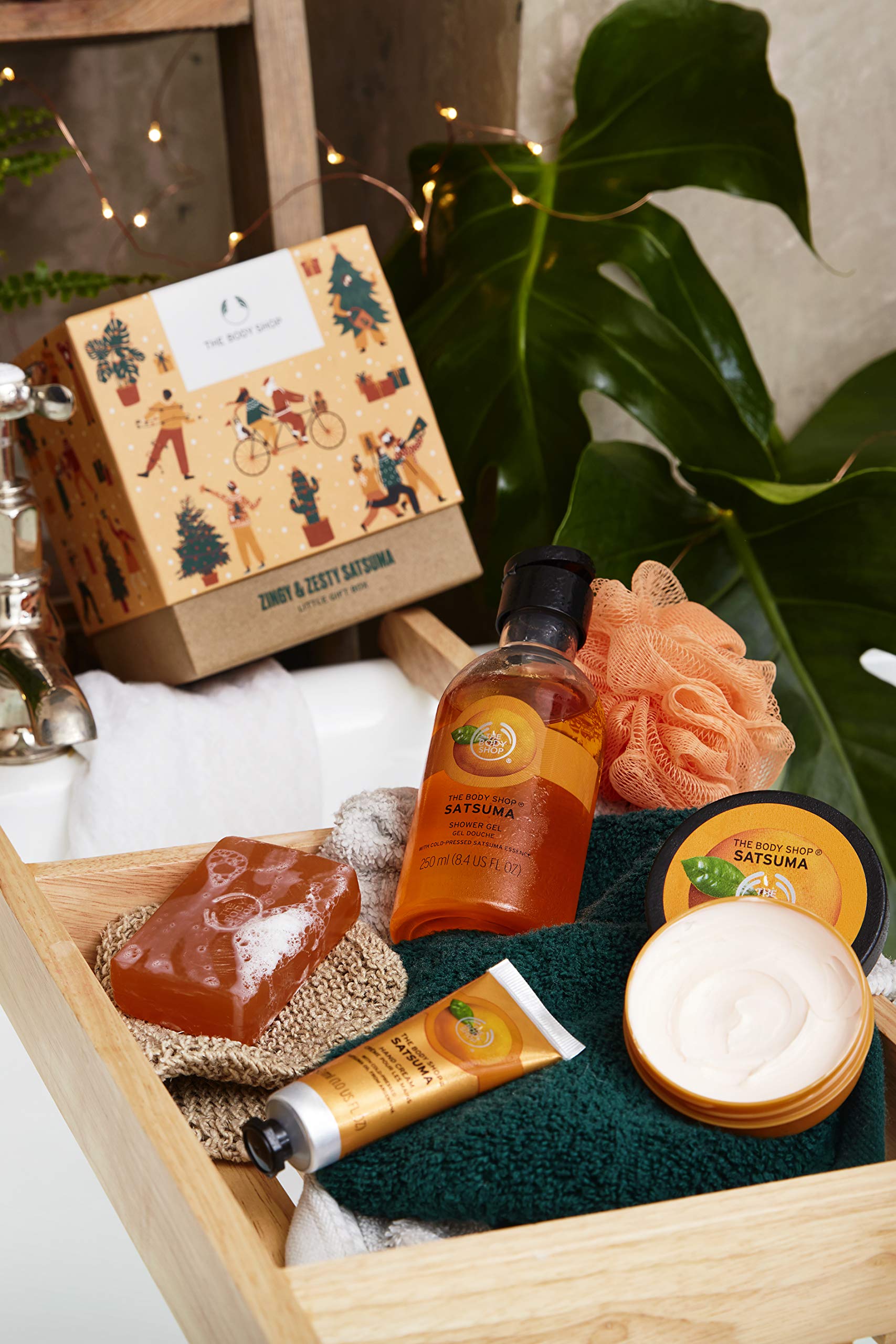 Amazon.com : The Body Shop Zingy & Zesty Satsuma, 5pc Small Gift