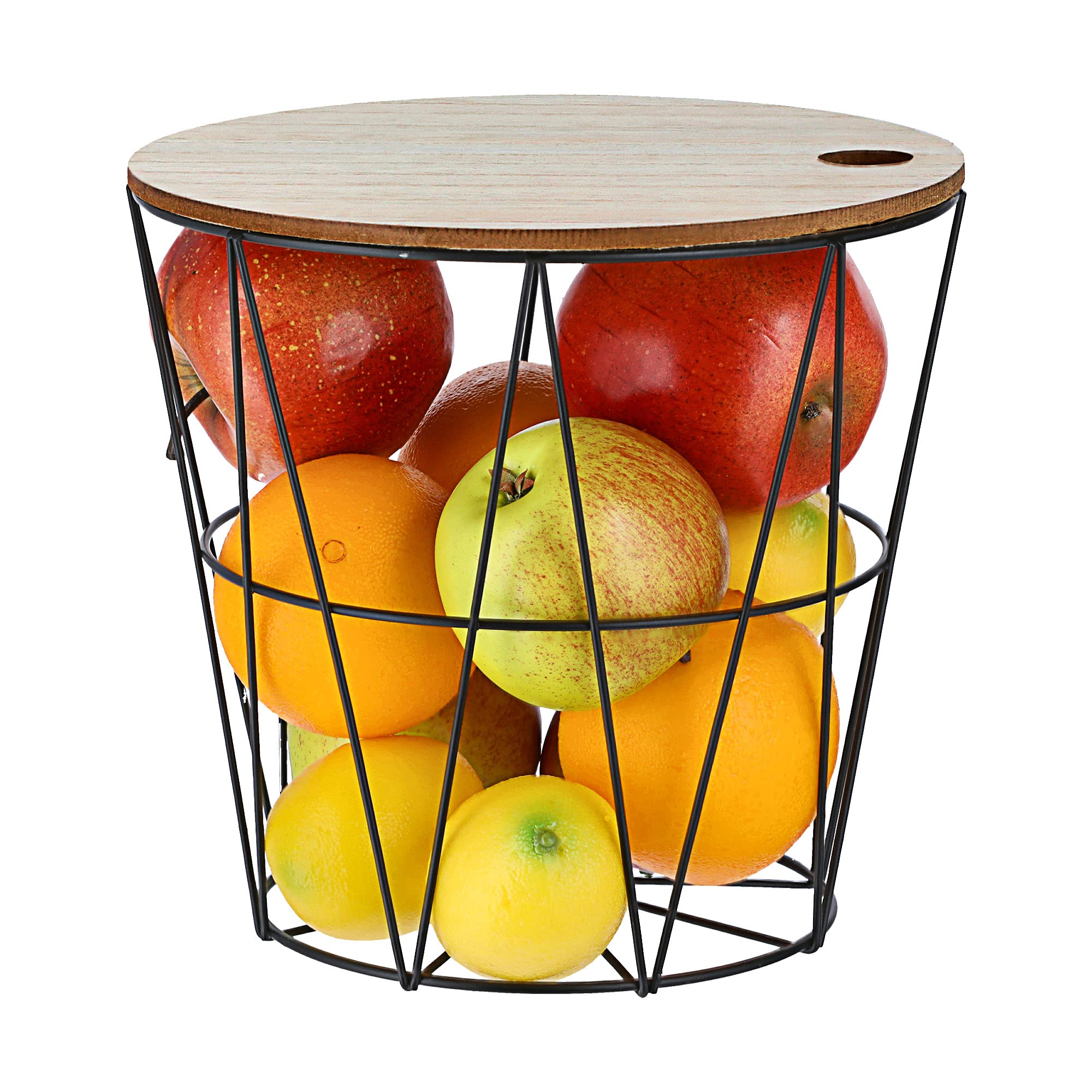 Omabeta Panier Métallique Panier En Fil Métallique, Bac De Stockage Du