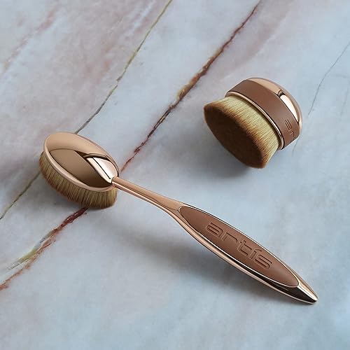 Miniatura 6 de Artis Cepillo de maquillaje Elite Rose Gold Oval 7