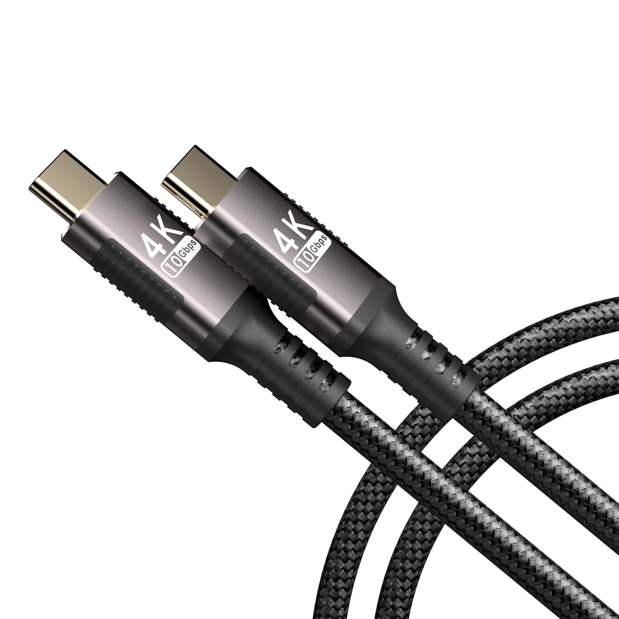 KMMXXCPM USB C auf USB C Kabel 1M Kompatibel mit Thunderbolt 3 Cable,USB C 3.1 Kabel Data Transfer 10 Gbps,Type-C 100W Fast Charging,4K@60Hz/2K@120Hz Video Transfer for Monitor,Laptop,Hub,SSD,Display.