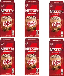 【 スティック 】ネスカフェ キットカットラテ 4P×6箱,チョコレート,ココア,インスタント