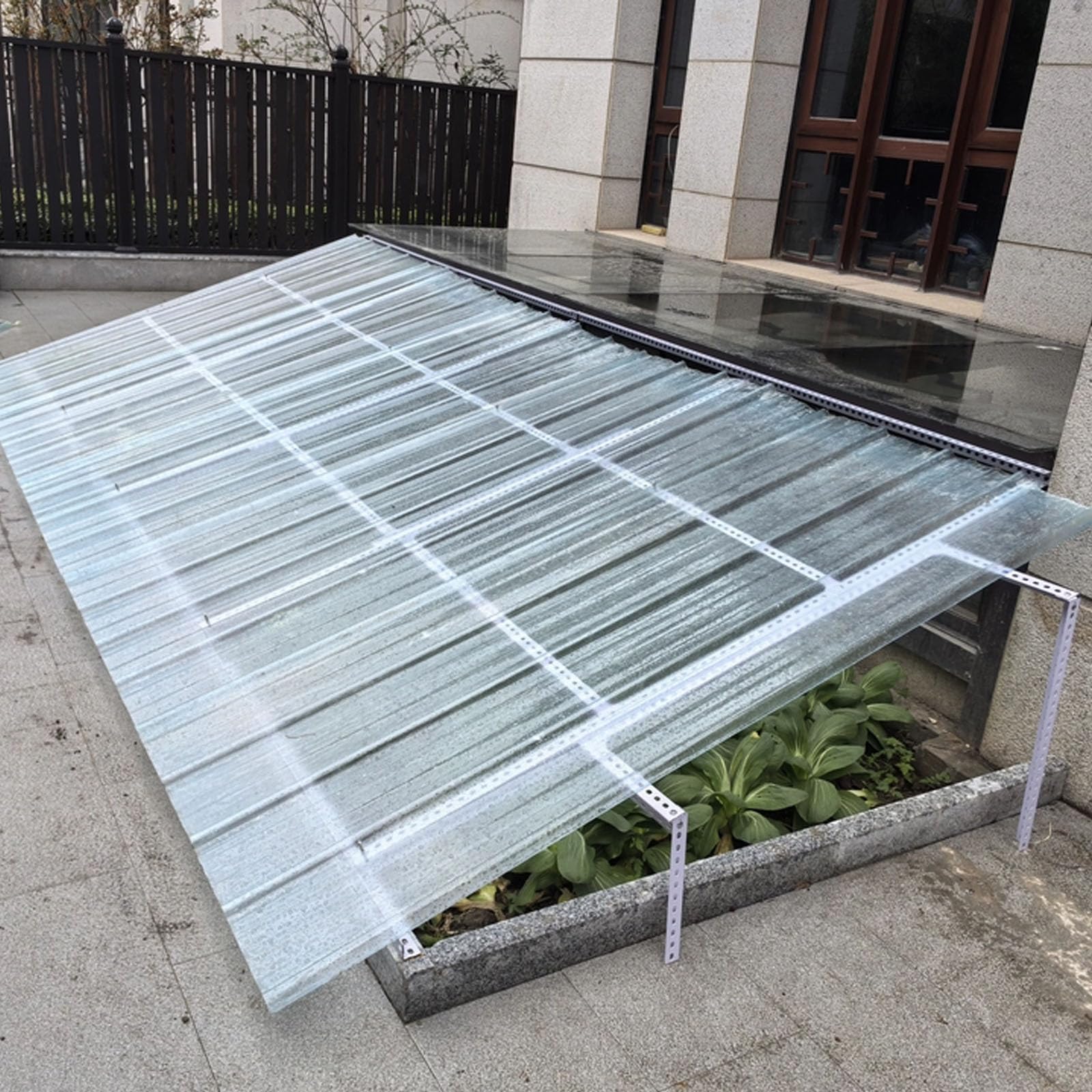 FRP-Tageslichtplatten (1,2 Mm) Für Dach & Verkleidung – Wasserdicht, Lichtdurchlässig, Ca. 0,9x1,7 M. Ideal Für Gewächshaus, Garage & Wintergarten.
