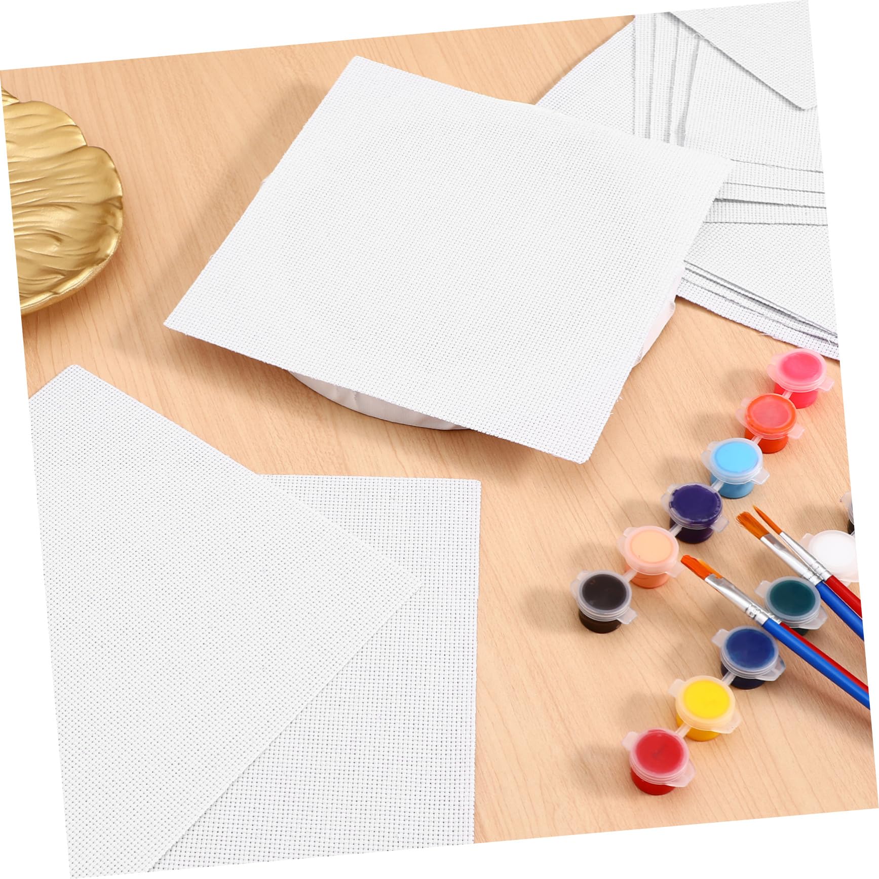 Housoutil 2 Set Pz Tessuto per Ricamo per Ricamo DIY E Decorazioni per Casa 12 Pezzi * 2