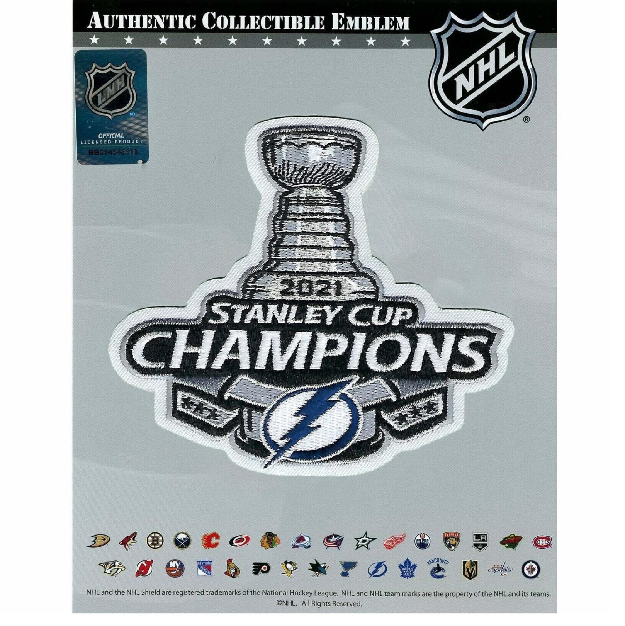 Official 2021 Stanley Cup Champions Patch
