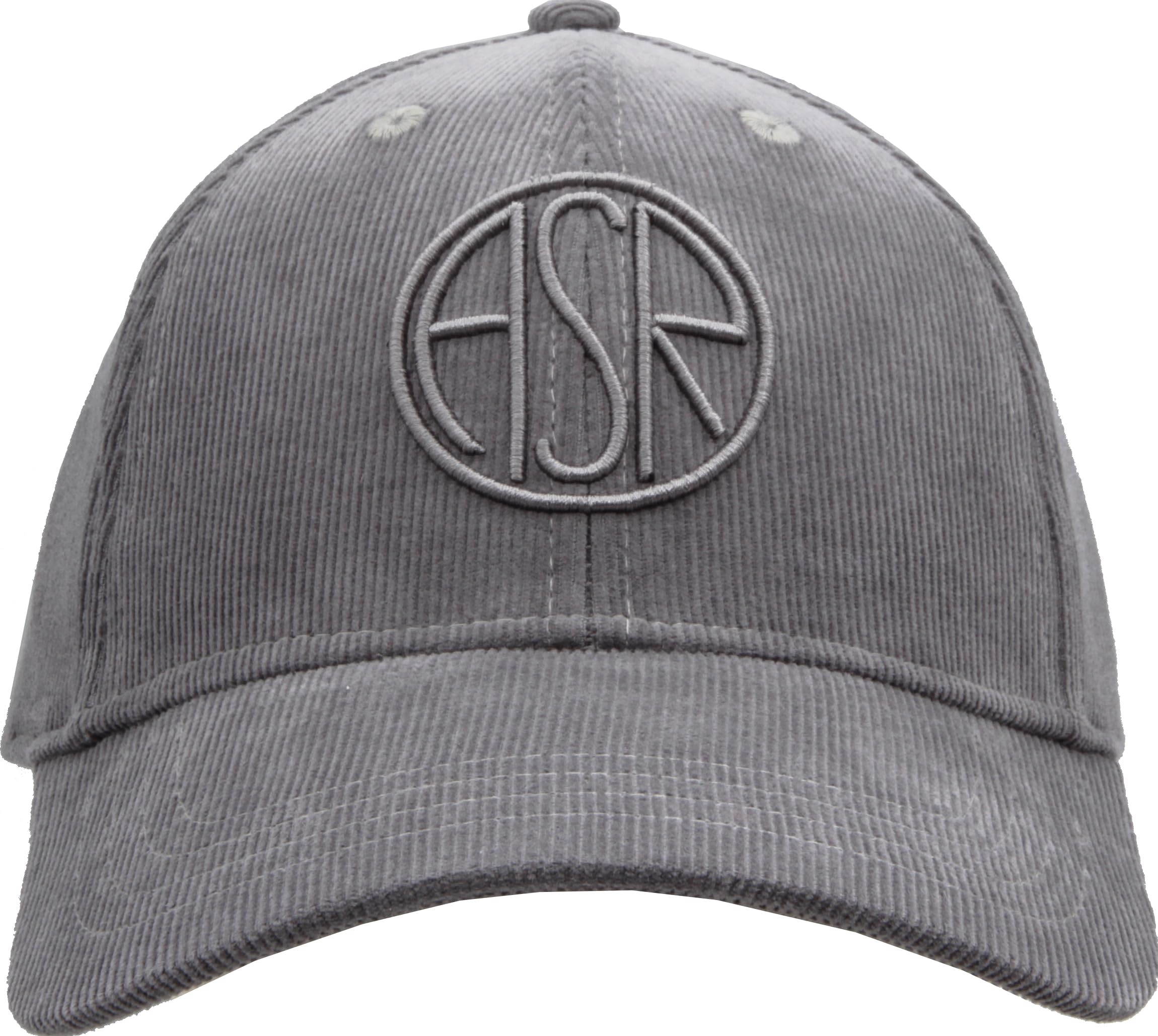 AS Roma ASR Velvet Baseball Cap - Charcoal