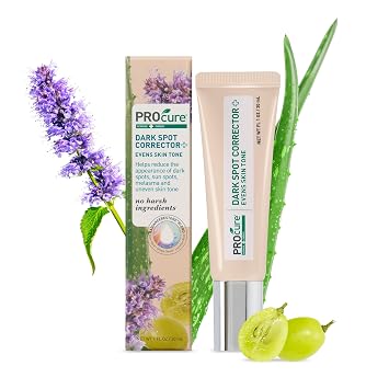 PROcure Dark Spot Corrector Serum Alpha Arbutin, Niacinamide & Kojic Acid for Hyperpigmentation, Age Spots & Uneven Skin Tone Hydroquinone-Free