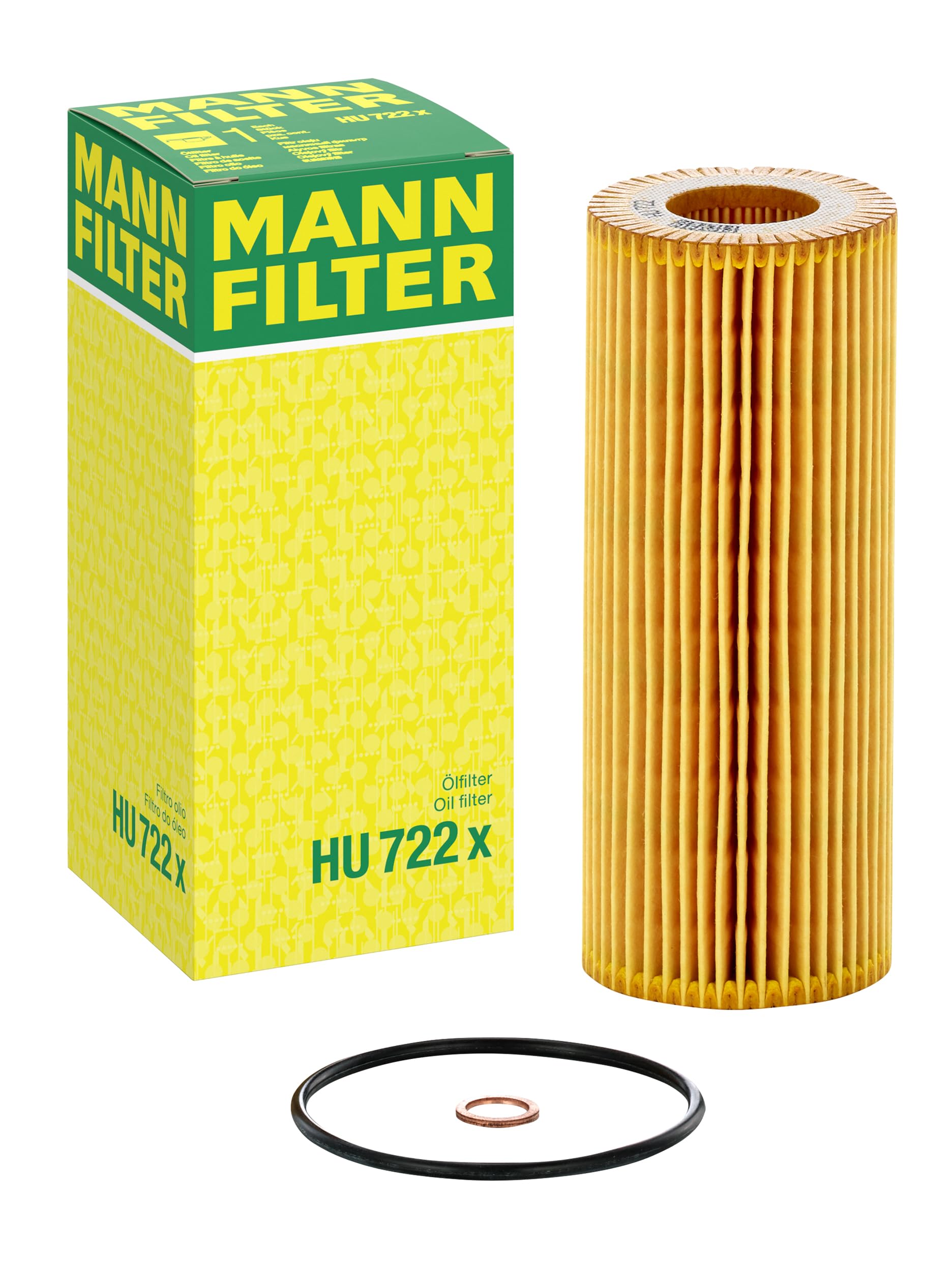 MANN-FILTER HU 722 x Ölfilter - für Pkw + Transporter