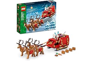 Santa's Sleigh: Festive Christmas Spirit in Every Block