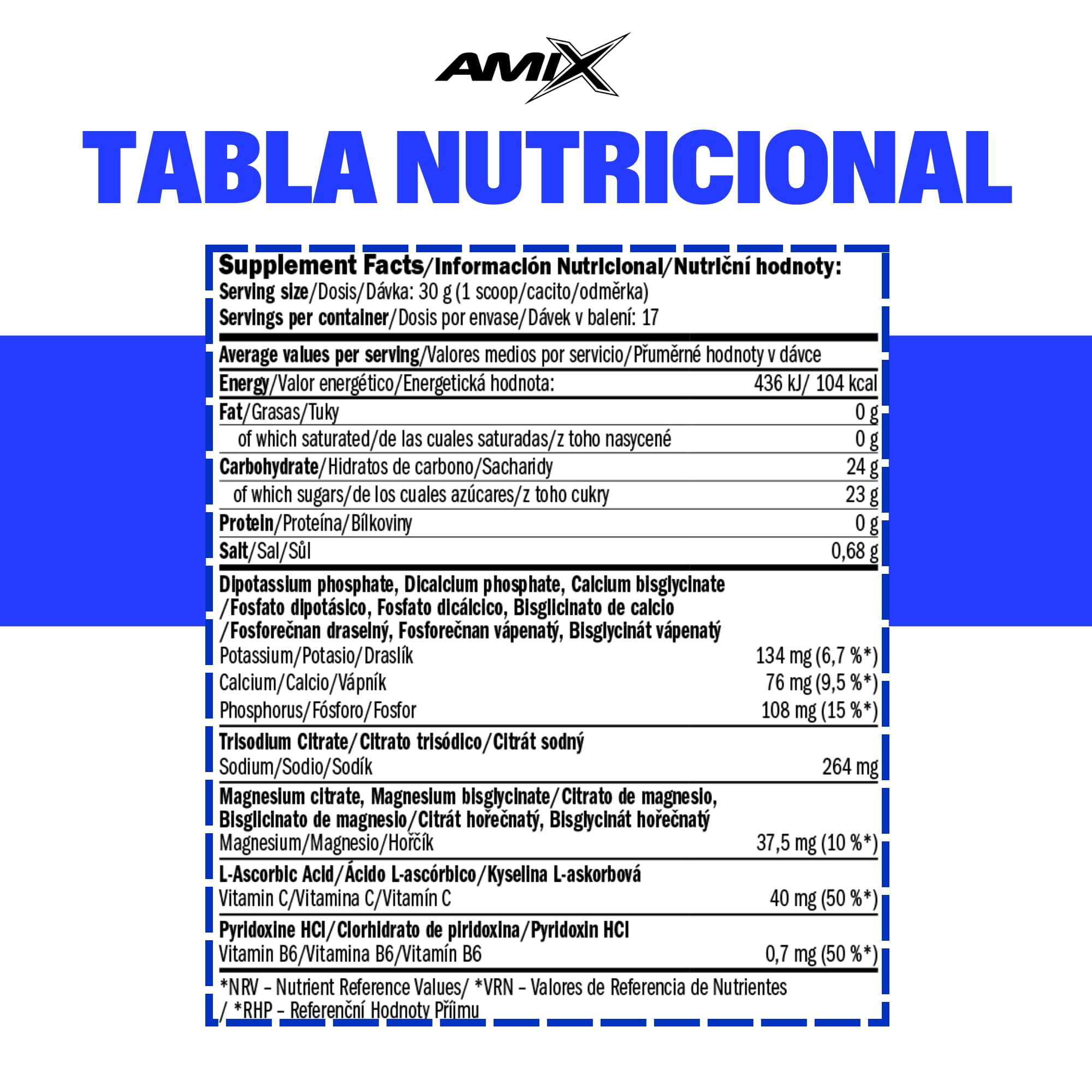AMIX - Suplemento Deportivo - IsoLyte Energy Sport Drink en Formato de 510 g - Ayuda a Mejorar el Rendimiento y Resistencia Muscular - Contiene Palatinosa - Sabor a Lima Limón