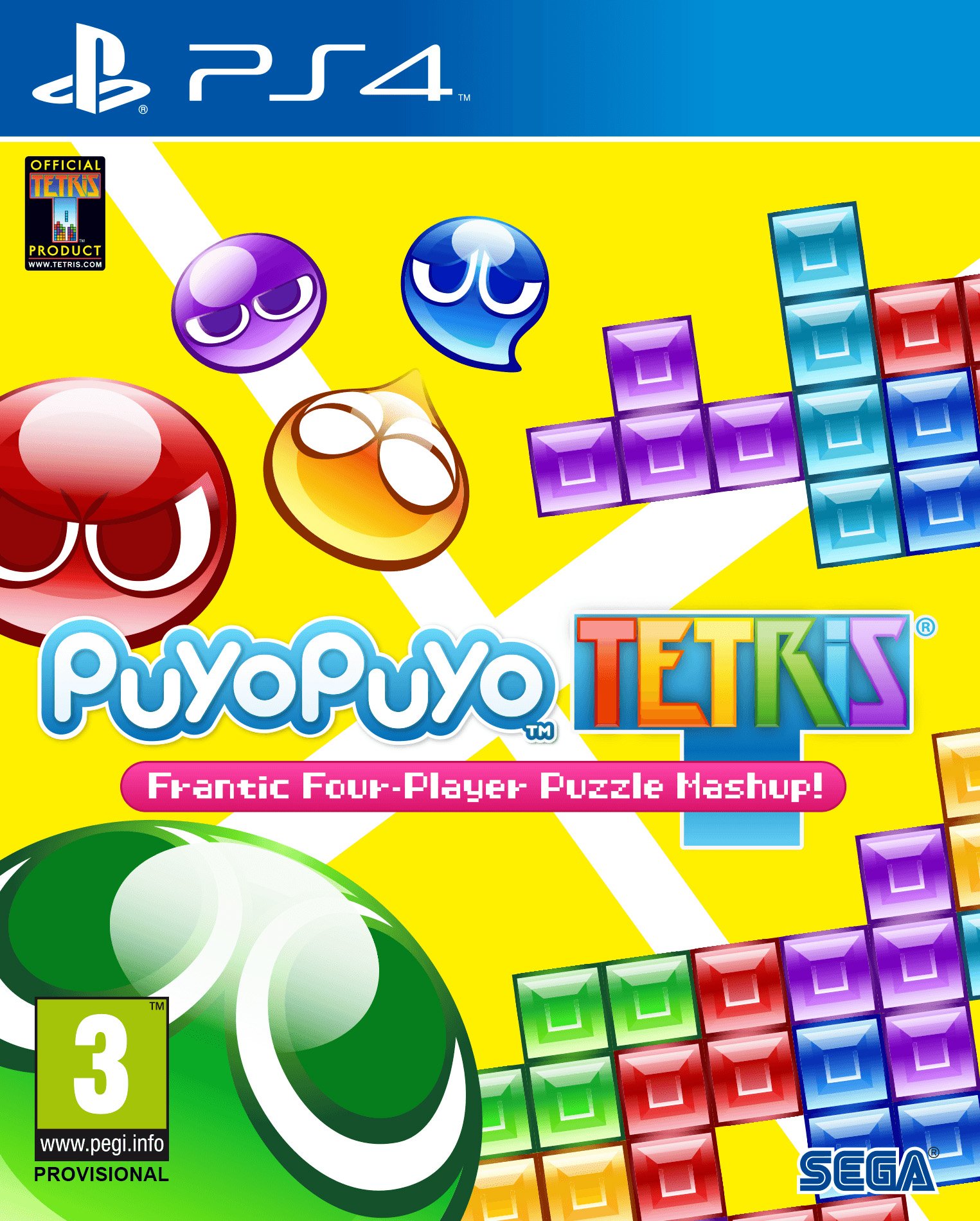 Puyo Puyo Tetris: Frantic Four-​Player Puzzle Mashup -​PlayStation 4