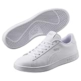 Puma Uniseks Smash V2 L Trampki, Puma White-Puma White, 40.5 EU
