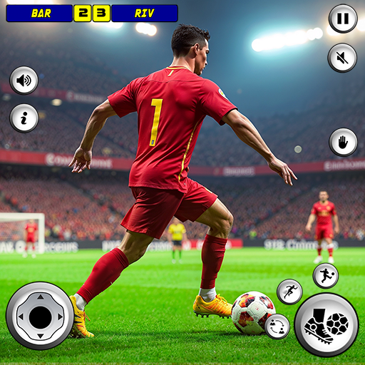 Fußball-Weltmeisterschaft, Meisterschaftsliga-Fußballspiele – echter Torwart, Super-Flick-Schießmeister, verrückte Tor-Fußballspiele