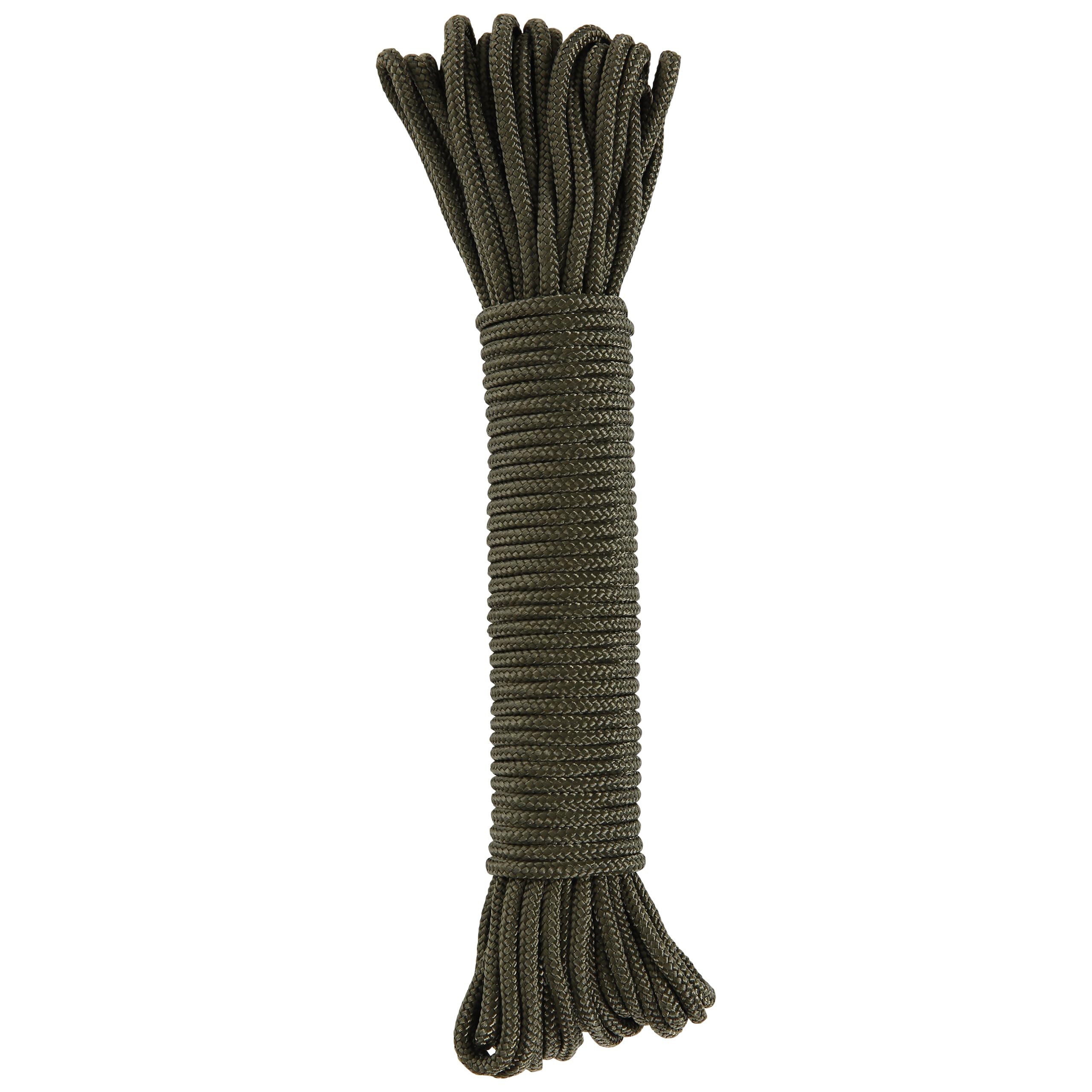 Trespass Para Cord, oliwkowy, wytrzymała linka wielofunkcyjna 76 cm, zielona