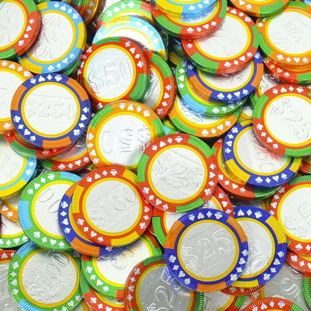 Chocolate Casino Chips