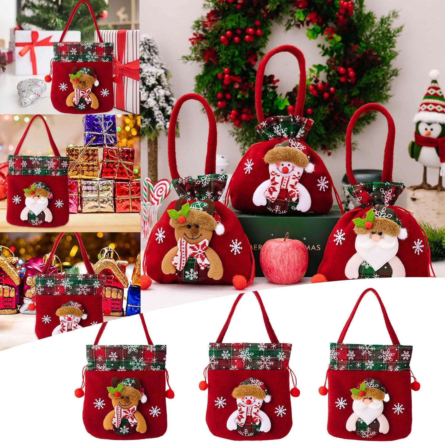 Christmas Gift Doll Bags,Small christmas gift bags