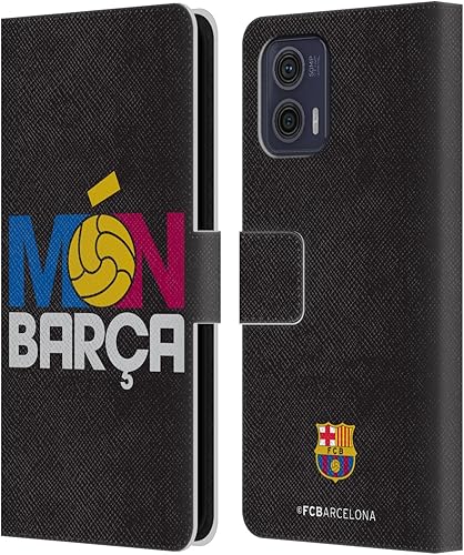Miniatura 9 de Head Case Designs Officially Licensed FC Barcelona Barca Campions Leather Book Wallet Case Cover Compatible with Motorola Moto G73 5G