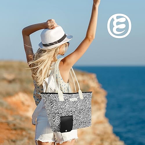 Miniatura 5 de CORK & VINE Dispensador de bebidas de playa  Bolsa de vino con dispensador oculto, bolsa de bebidas de 1,5 litros vierte bebidas discretamente
