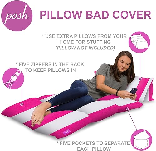 Miniatura 2 de Funda de almohada para el suelo para niños - Fundas premium para almohadas y cojines