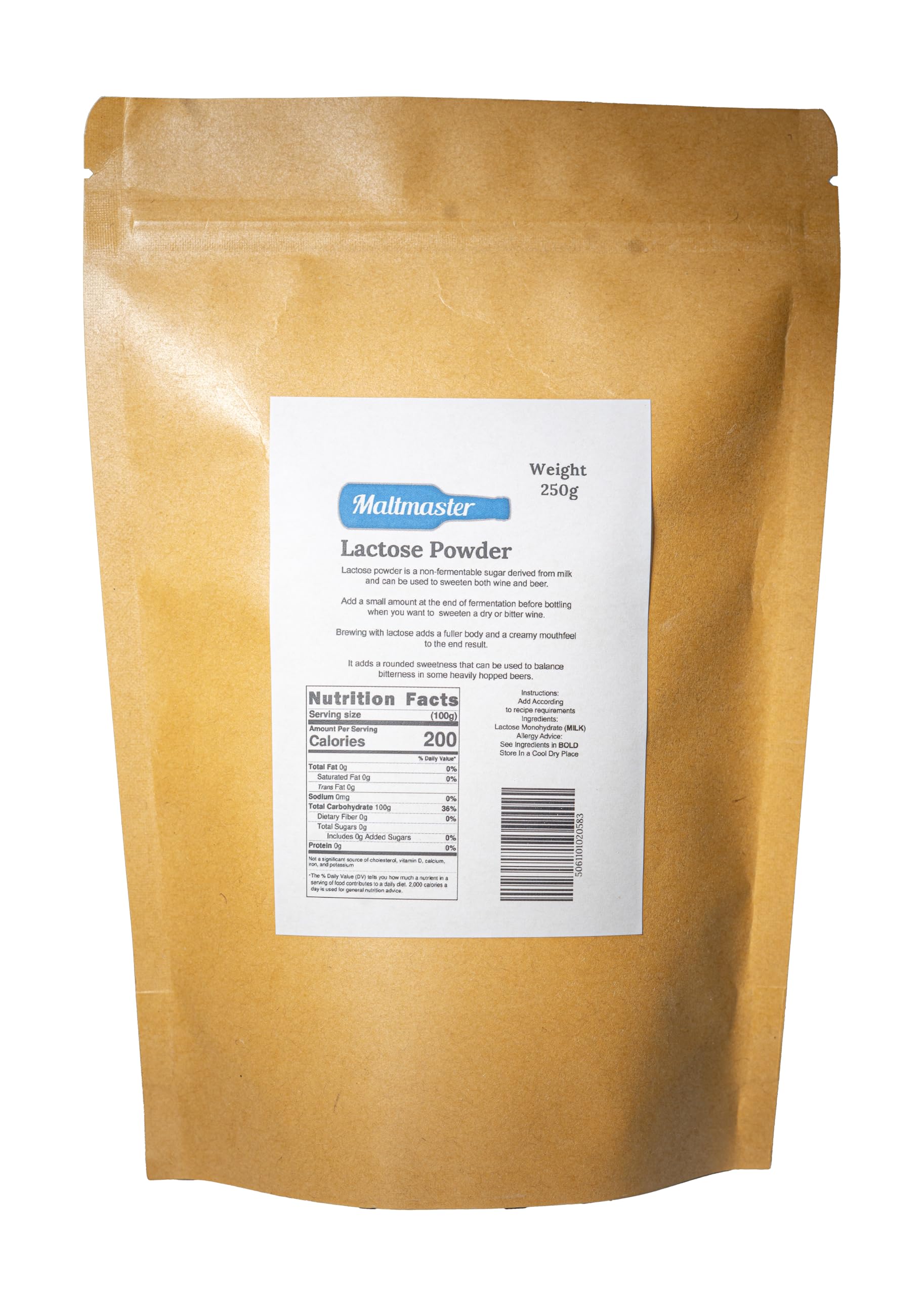 250g Lactose Powder Milk Sugar