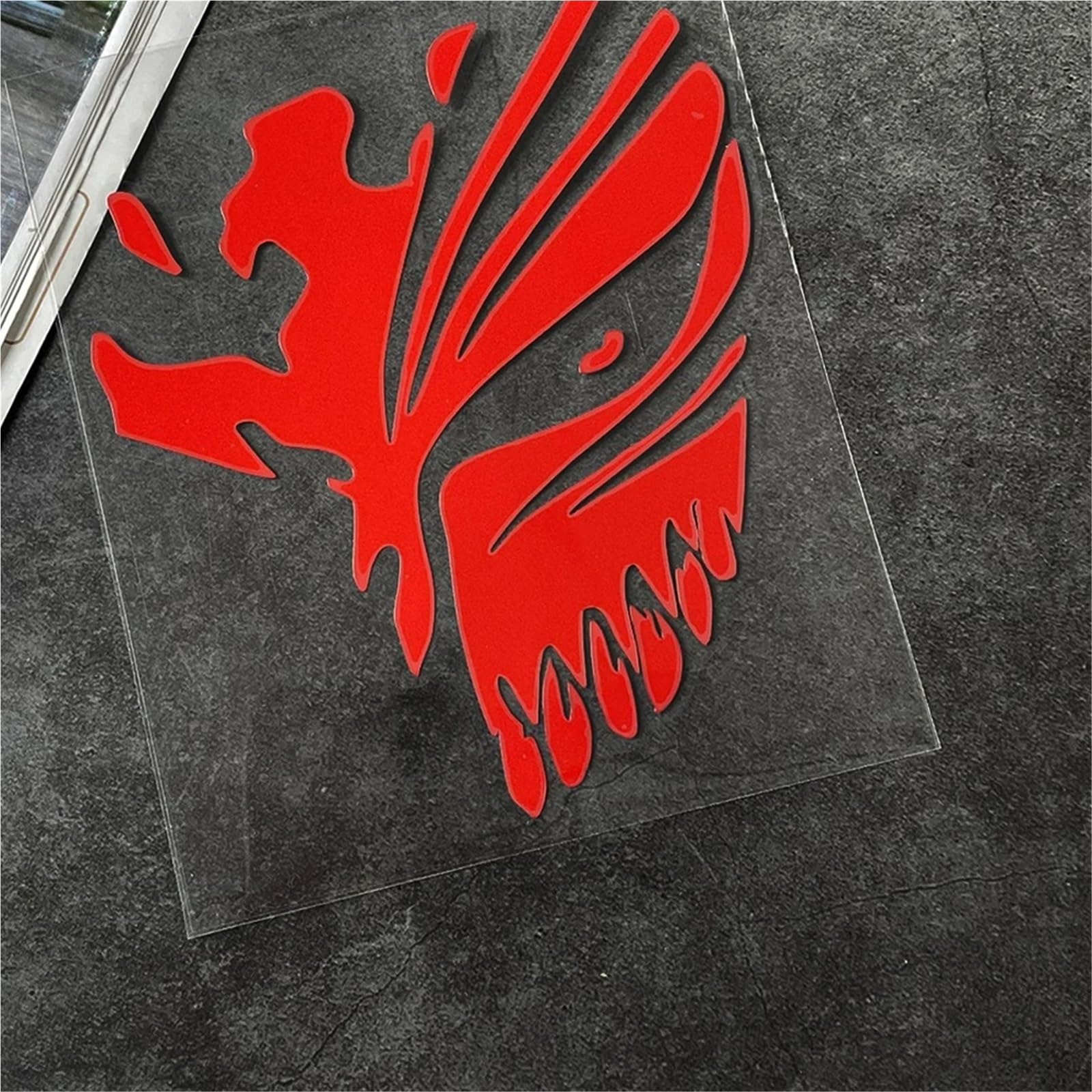 HAfgDJ Reflective Motorcycle Stickers for Helmets, Windshields, Tail Boxes, Body, Fuel Tanks, Racing and Riding Decals