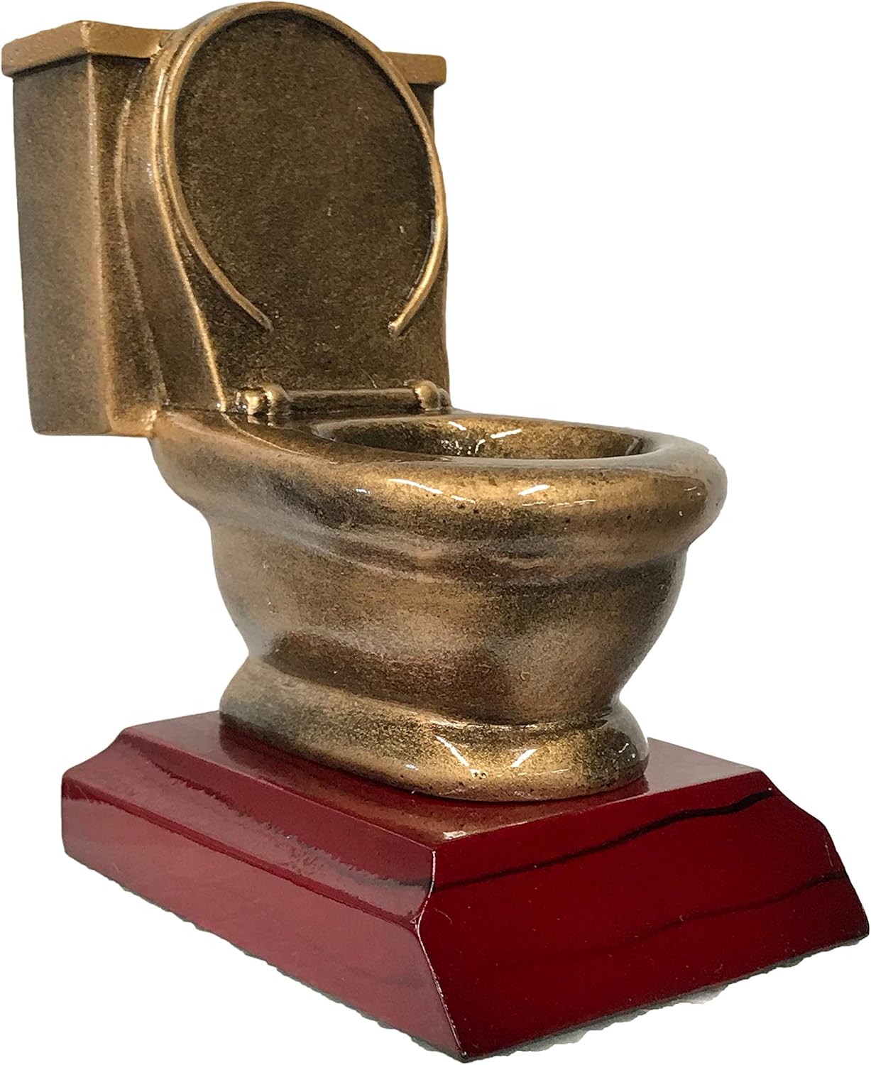 Express Medals Toilet Bowl Last Place Loser Eagle Trophy with Personalized Engraved Plate