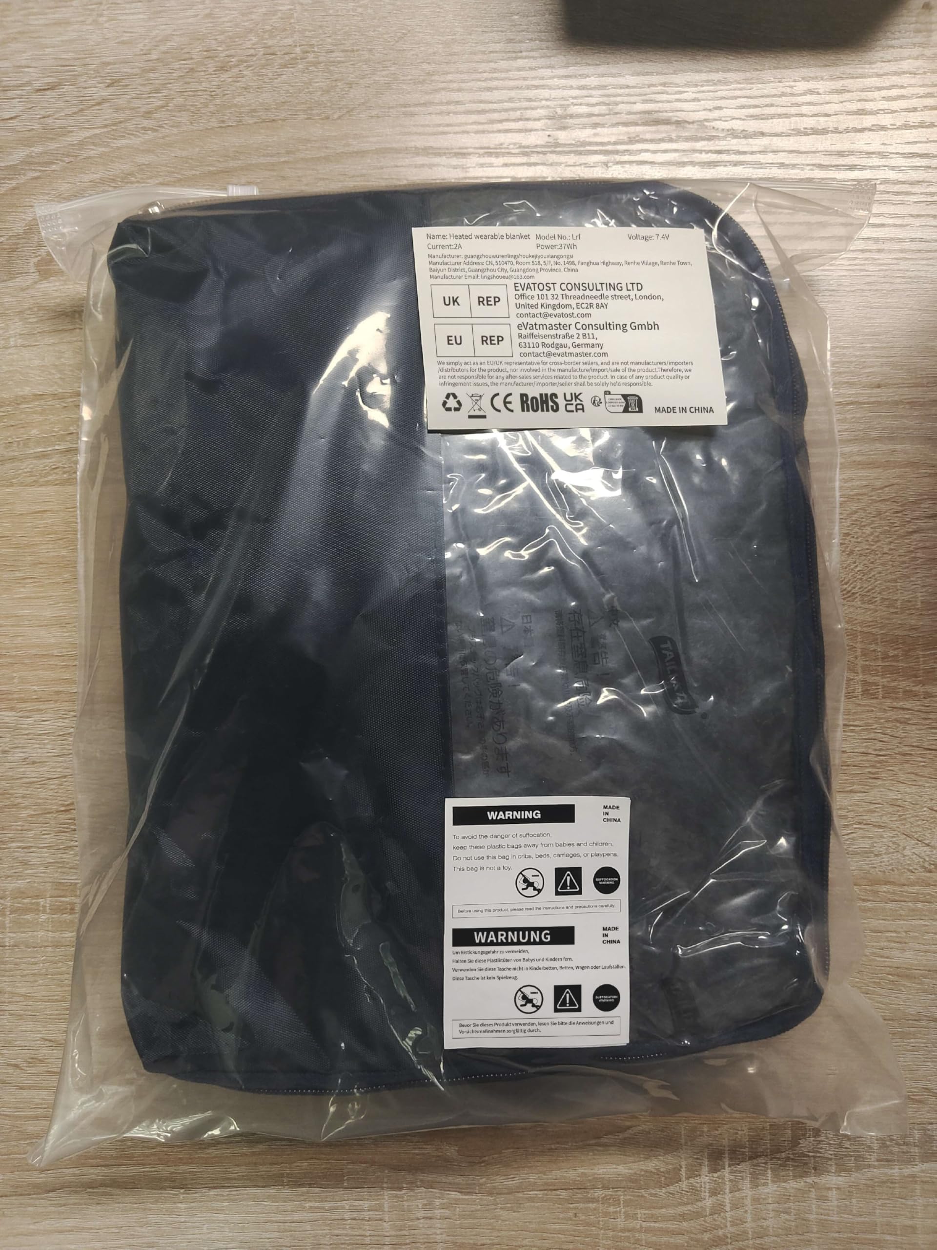 Couverture à capuche chauffante avec manches,avec batterie,10000 mAh,cadeau pour femme,couverture portable à enfiler sans fil flanelle,Sweat à Capuche Couverture,Cadeau de Noël pour petite amie 75x110
