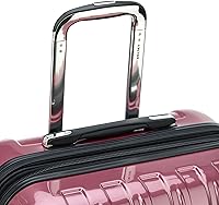 Vista 288 de Delsey Paris - Helium Aero - Maletas con laterales rígidos expandibles con ruedas giratorias, Rojo ladrillo
