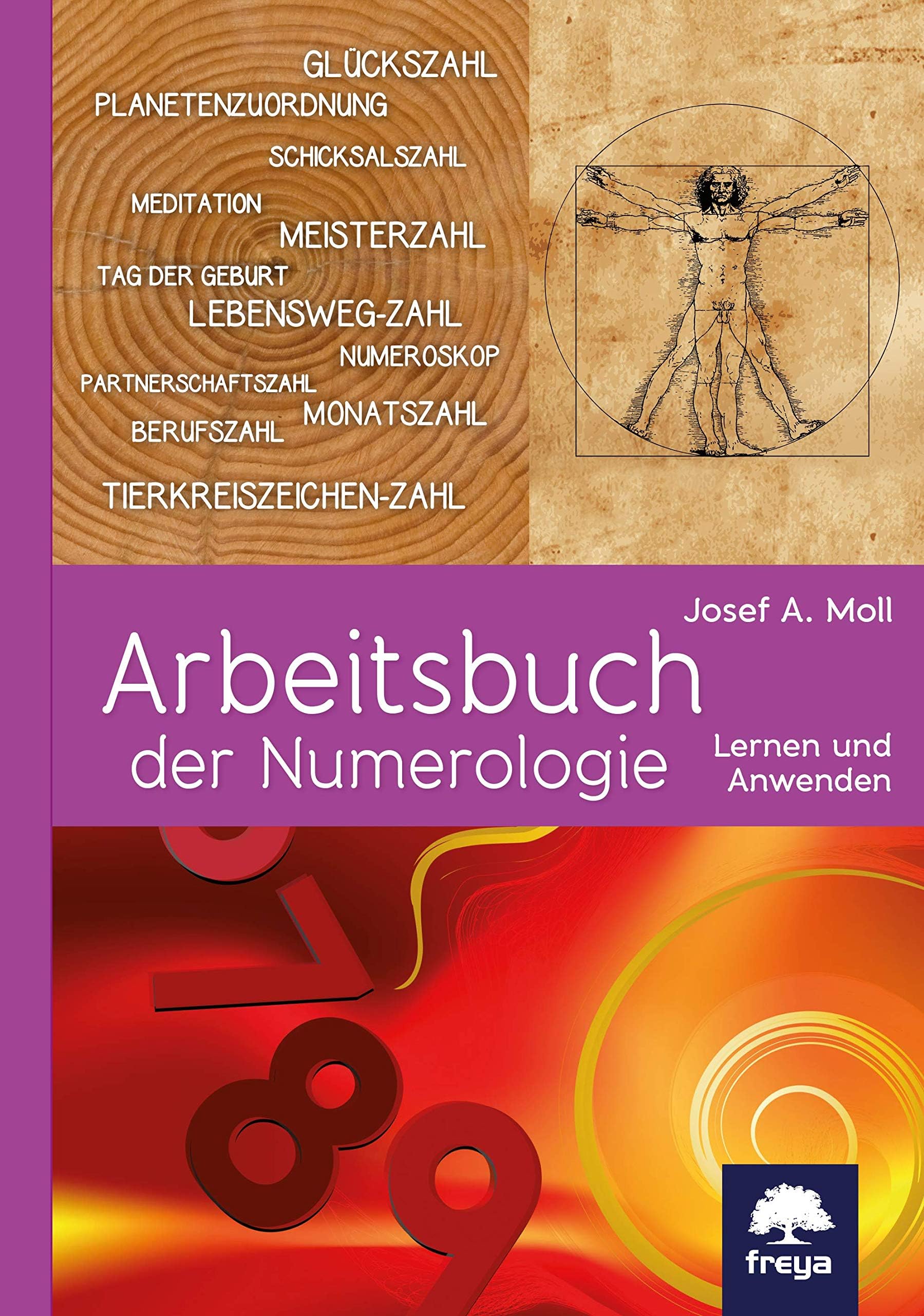 Arbeitsbuch der Numerologie: Lernen und anwenden