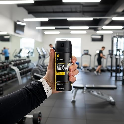 Miniatura 7 de TIDL Plant Powered Cryotherapy Spray & Performance Cream Set – Post-Workout Full Body Recovery Spray (3.4oz) & Cream (3oz) – Muscle & Joint Pain