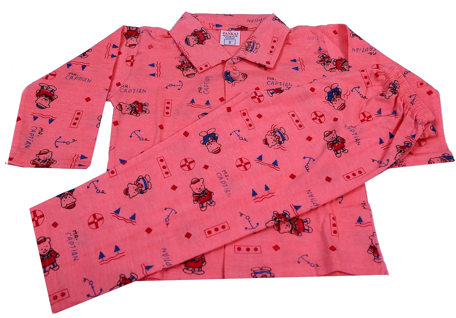 Night Suit/Sleep wear Hosiery Cotton for Kids.